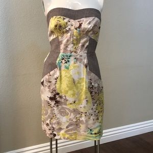 HYPE Gorgeous Silk & Linen Floral dress